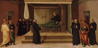 San Nicola da Tolentino che resuscita due pernici da Pietro Perugino